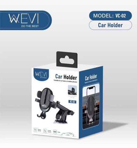 حامل موبايل للسيارة-WEVI VC-02 Car Holder