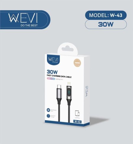 كيبل شحن سريع - WEVI W-43 30W